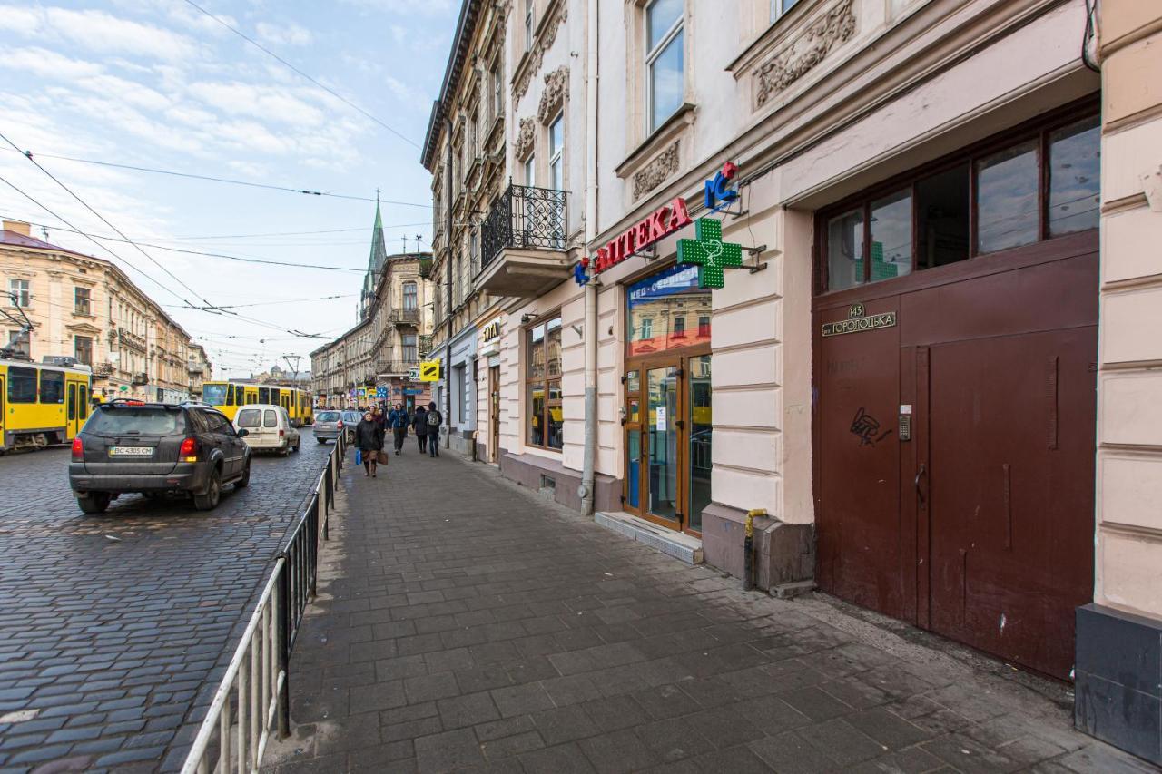 Нова Квартира Студія Біля Ж/Д Вокзалу На Вул. Городоцькій إلفيف المظهر الخارجي الصورة
